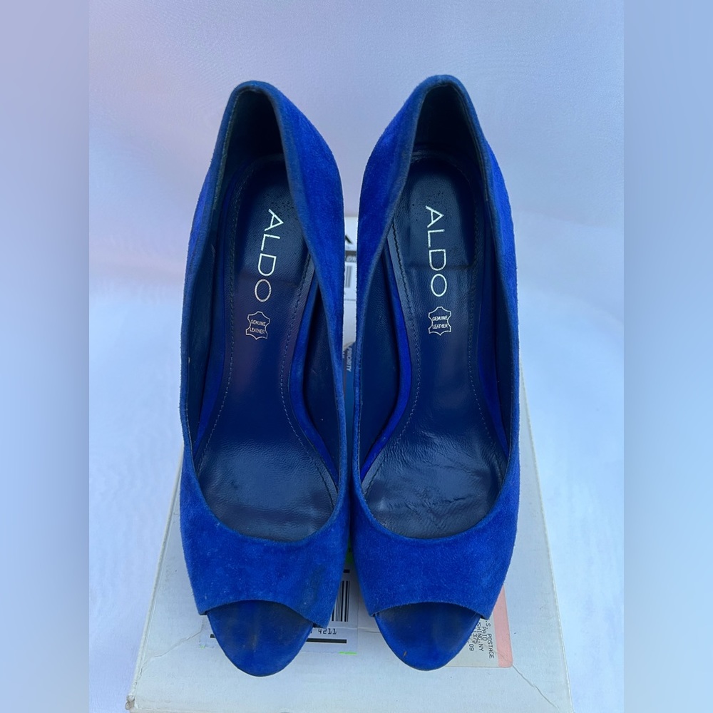 Aldo High Heel Royal Blue Size 37